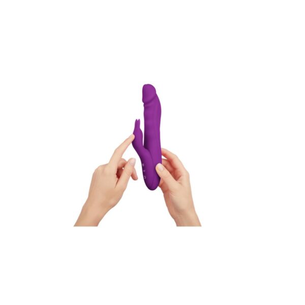 Dual Stimulation Vibe FemmeFunn Booster Rabbit Purple - Image 7