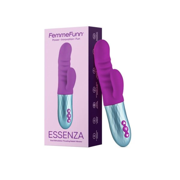 Dual Stimulation Vibe FemmeFunn Essenza Purple - Image 2
