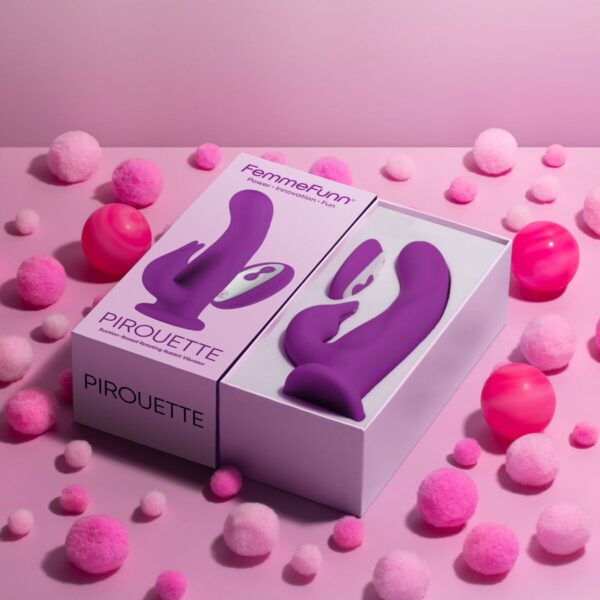 Dual Stimulation Vibe FemmeFunn Pirouette Purple - Image 8