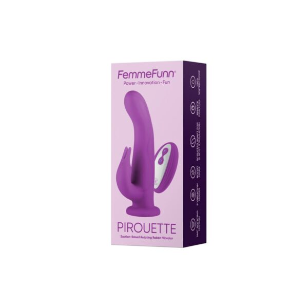 Dual Stimulation Vibe FemmeFunn Pirouette Purple - Image 3