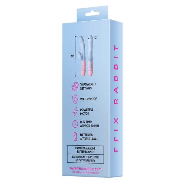 G-Spot Vibrator FemmeFunn Ffix Blue - Image 6