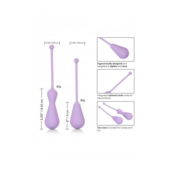 Orgasm Balls California Exotic Novelties Lilac - Image 5