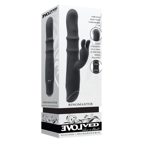 G-Spot Vibrator Evolved Ringmaster Black - Image 8