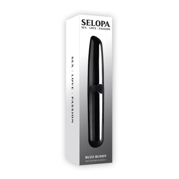Mini-Vibrator Selopa Buzz Buddy Black - Image 4