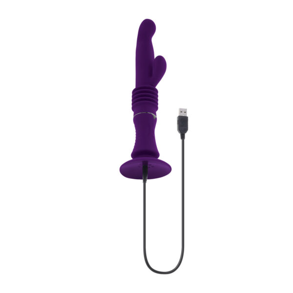 G-Spot Vibrator Playboy Hoppy Purple - Image 6