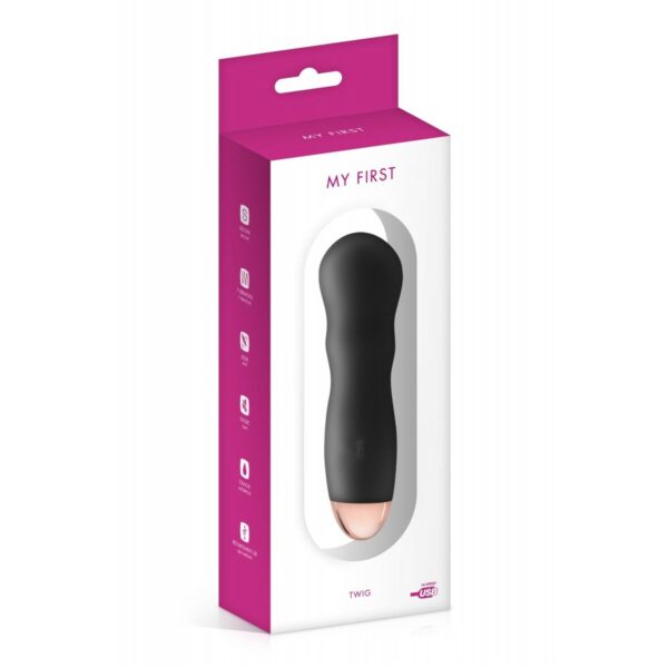 Vibrator My First Black Silicone - Image 3