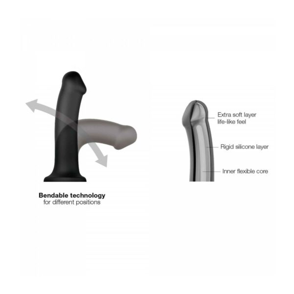 Dildo Strap-on-me 6013151 L Black - Image 3