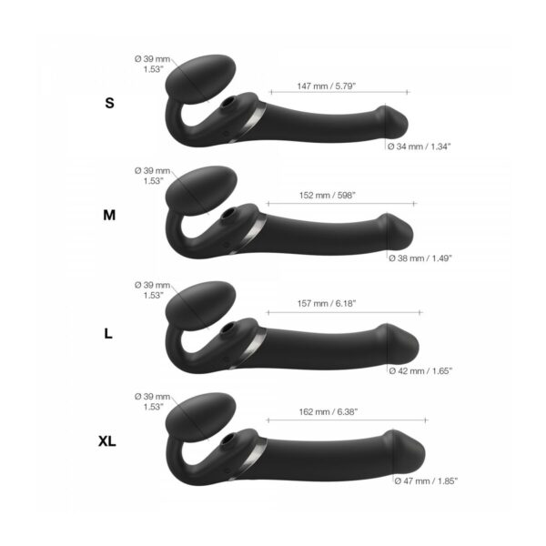 Dildo Strap-on-me 6017364 Black L - Image 5