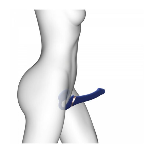Vibrator Strap-on-me 6017401 Blue L - Image 5