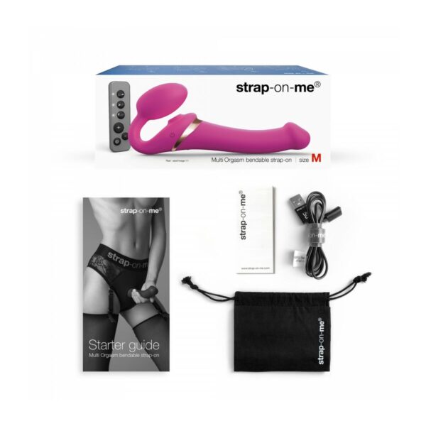 Vibrator Strap-on-me 6017449 Pink L - Image 6
