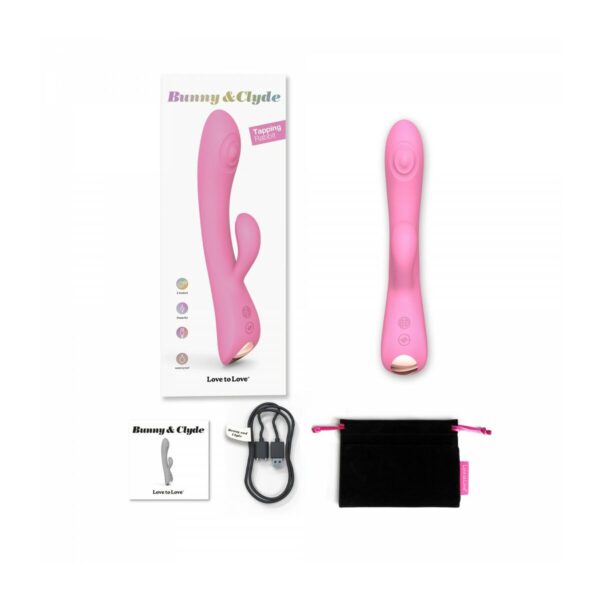 Dual Stimulation Vibe Love to Love Pink - Image 2