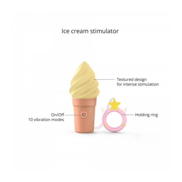 Bullet Vibrator Love to Love Vanilla - Image 3