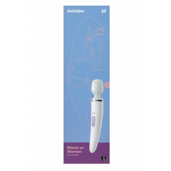 Wand Massager Satisfyer Wand-er Woman White XXL - Image 2