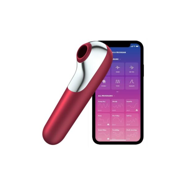 Clitoris Suction Stimulator Satisfyer Dual Love Pink - Image 4