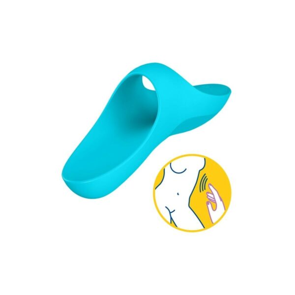Finger Vibrator Orb Satisfyer 4004075 Blue - Image 3