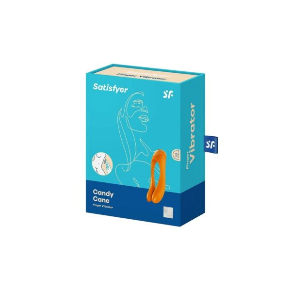 Couples Massager Satisfyer Candy Cane Orange - Image 6