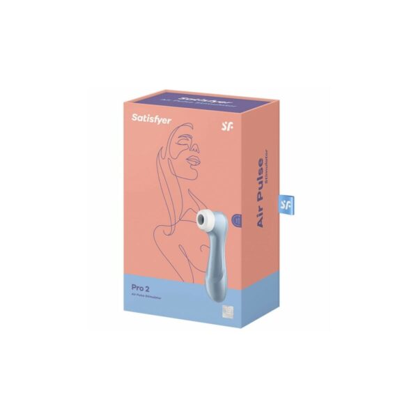 Clitoris Suction Stimulator Satisfyer Pro 2 Air Pulse Blue - Image 6