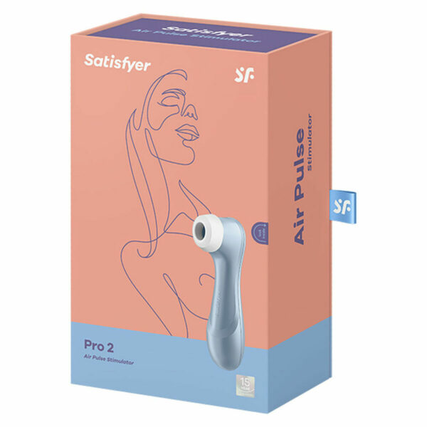Clitoris Suction Stimulator Satisfyer Pro 2 Air Pulse Blue - Image 2