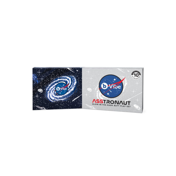 Anal Training Pleasure Kit B-Vibe ASStronaut Glow-in-the-Dark - Image 2