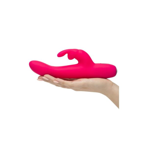 Slimline Curve Rabbit Vibrator Happy Rabbit 05855 Pink - Image 4