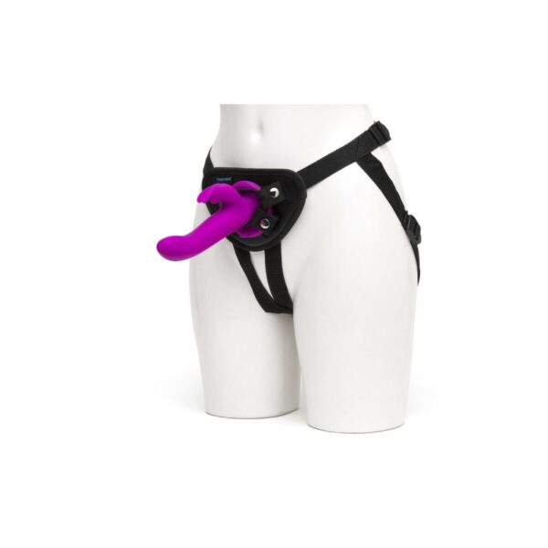Rabbit Vibrator Happy Rabbit Strap-On Harness Set Purple 12,7 cm - Image 3