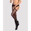 Stockings with Garter Obsessive E30854 Black S/M/L - Image 2
