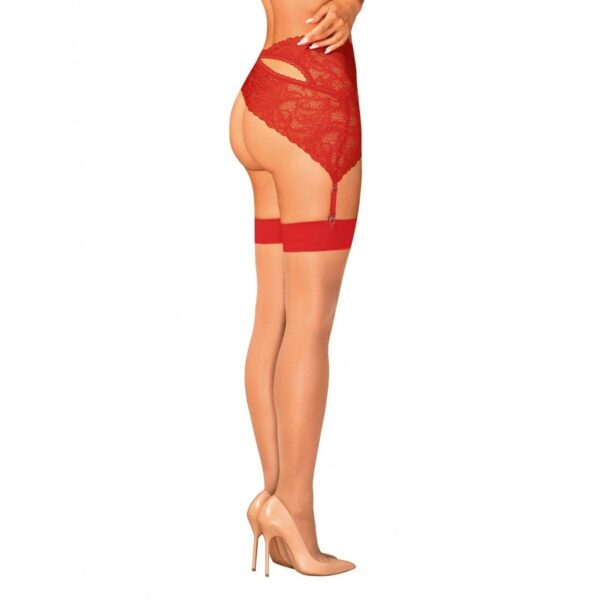Stockings Obsessive Red L/XL - Image 2
