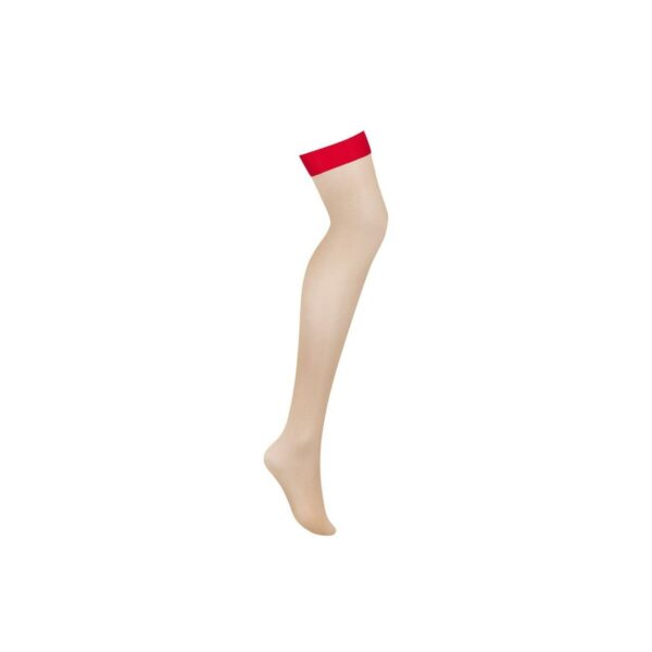 Stockings Obsessive Red L/XL - Image 3