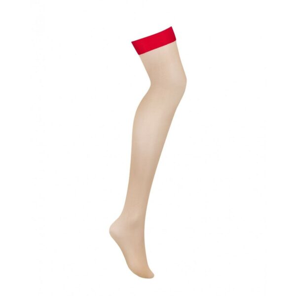 Stockings Obsessive Red L/XL - Image 4