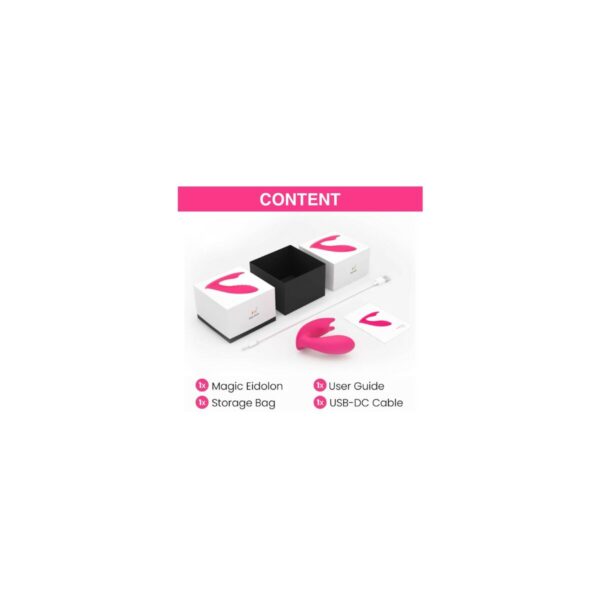 Couples Massager Magic Motion Eidolon Pink - Image 4