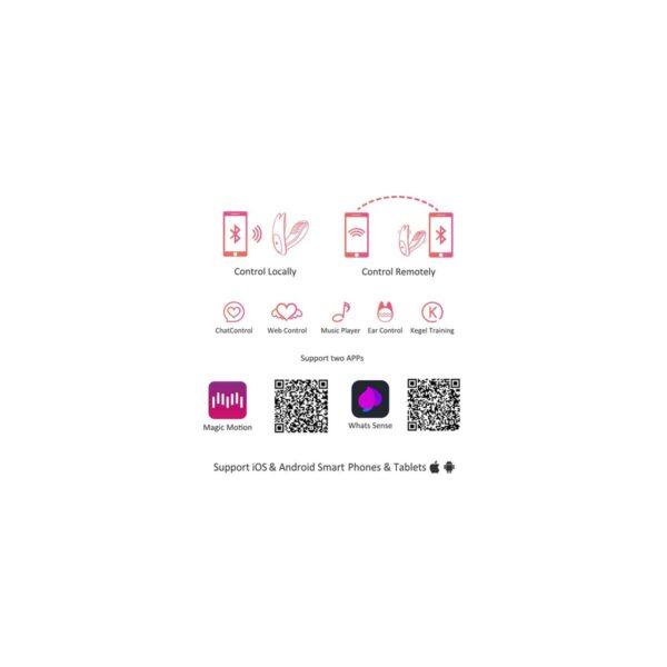 Couples Massager Magic Motion Eidolon Pink - Image 7