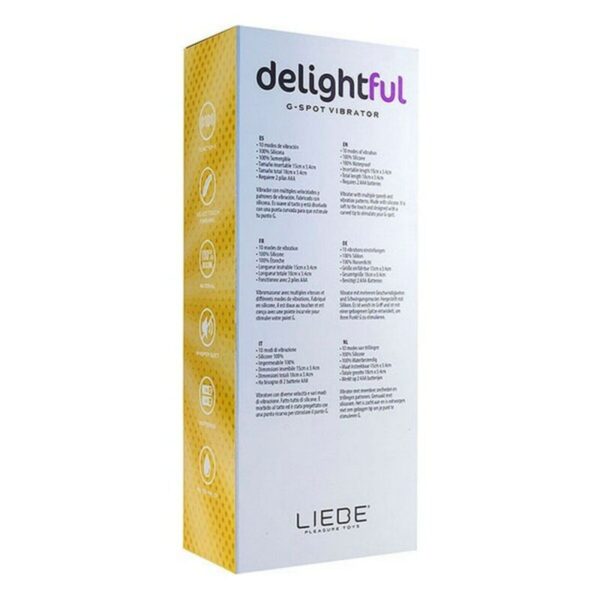 Vibrator Liebe Delightful 15 cm Ø 3,4 cm Violet - Image 2