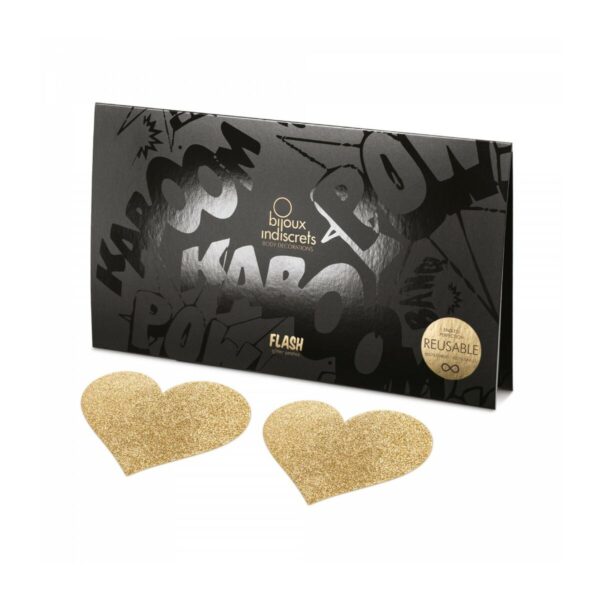 Flash Heart Gold Bijoux Indiscrets 137 - Image 3