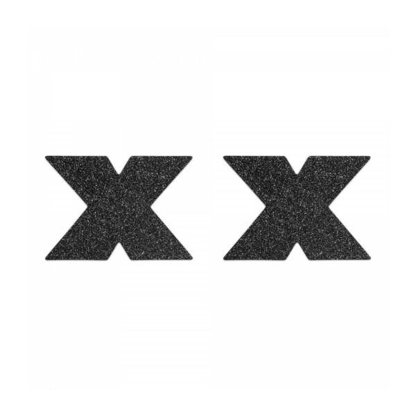 Flash Cross Black Bijoux Indiscrets 158 Black - Image 2