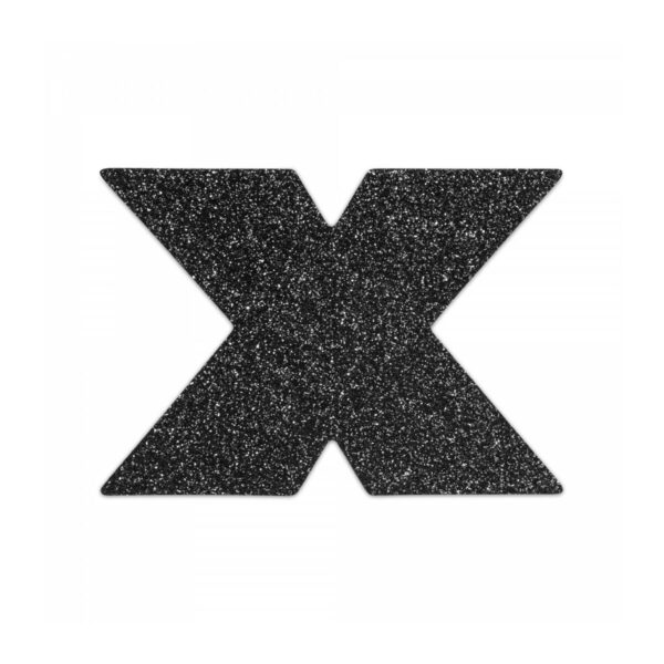 Flash Cross Black Bijoux Indiscrets 158 Black - Image 5