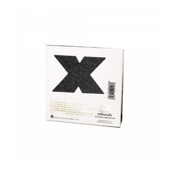 Flash Cross Black Bijoux Indiscrets 158 Black - Image 6