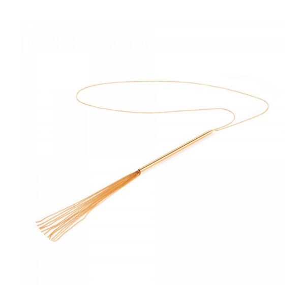 Magnifique Whip Necklace Gold Bijoux Indiscrets 10720 - Image 2