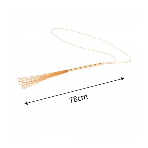 Magnifique Whip Necklace Gold Bijoux Indiscrets 10720 - Image 8
