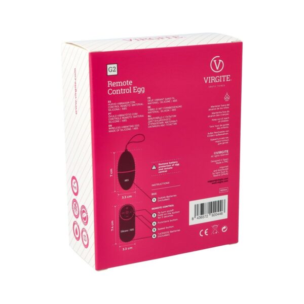 Egg Vibrator Virgite Blue - Image 8