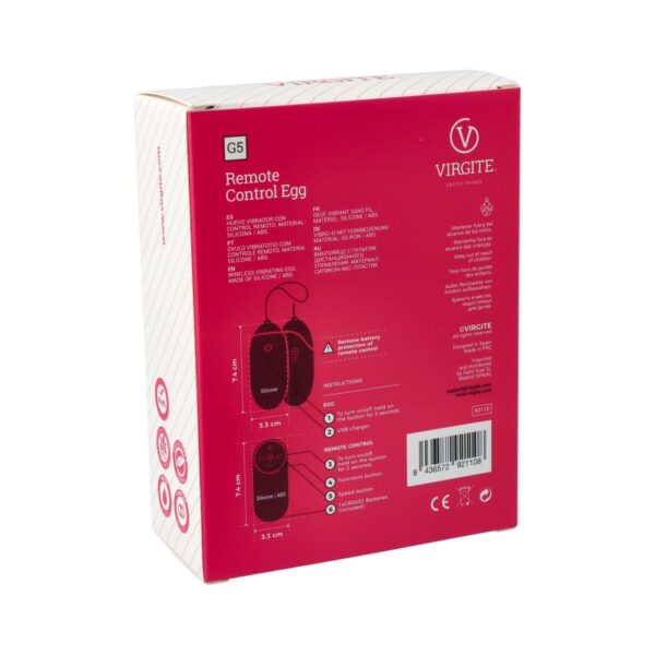 Egg Vibrator Virgite Blue - Image 5