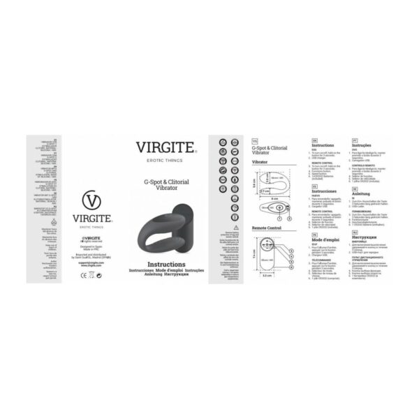 Couples Massager Virgite Blue - Image 2