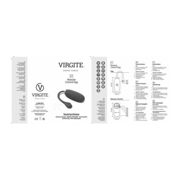 Masturbation Egg Virgite Black - Image 4