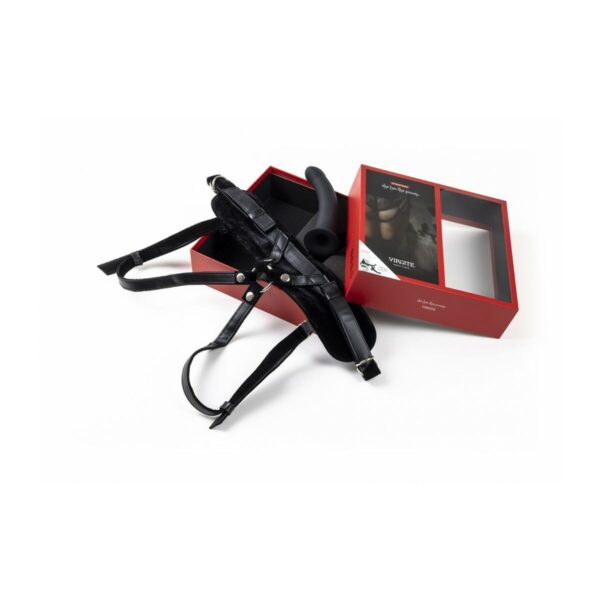 Strap-On Dildo Virgite Black L - Image 5