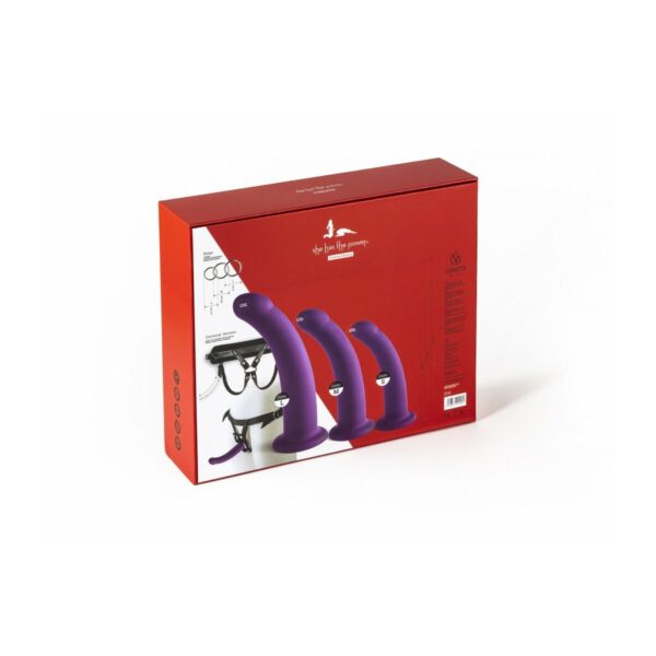 Strap-On Dildo Virgite Purple S/M/L - Image 8