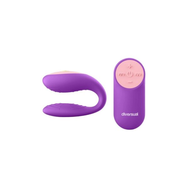 Couples Massager Diversual Purple - Image 6