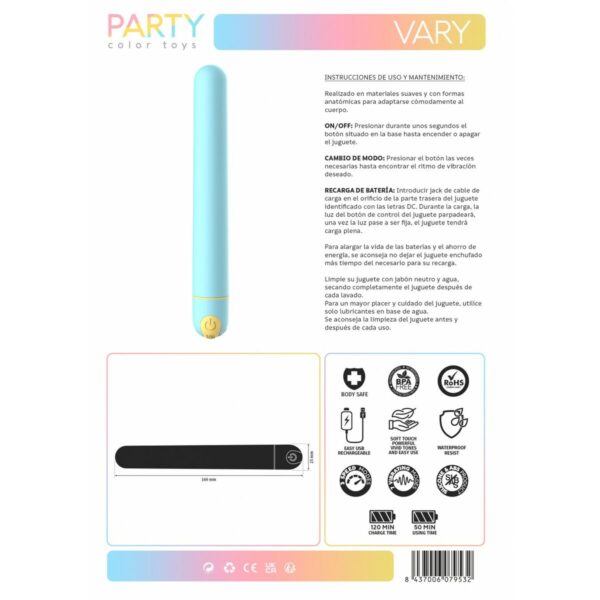 Vibrator Party Color Toys Blue - Image 5