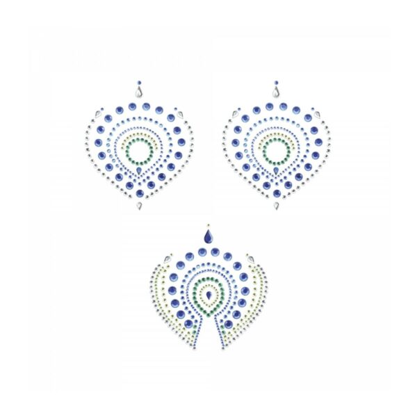 Flamboyant Blue & Green Bijoux Indiscrets FLAMBOYANT - Image 2