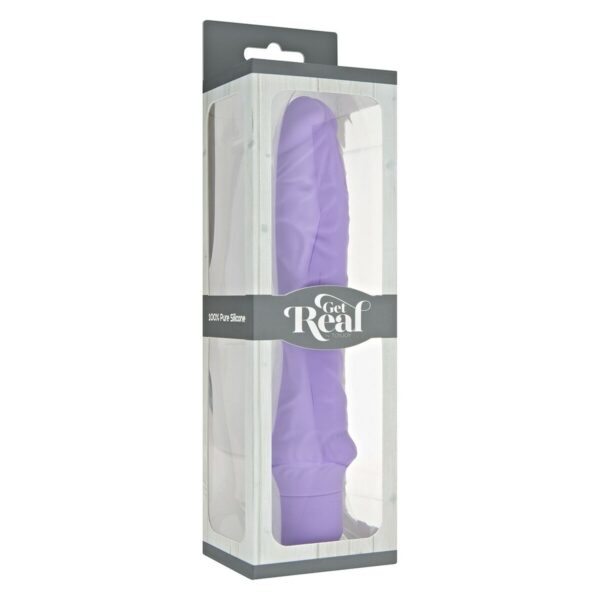Realistic Vibrator Get Real by Toyjoy Purple - Image 2