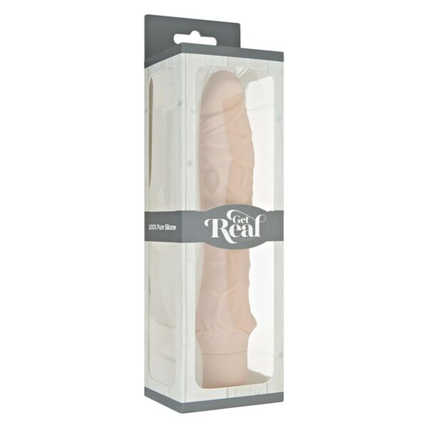 Realistic Vibrator Get Real by Toyjoy Beige - Image 2