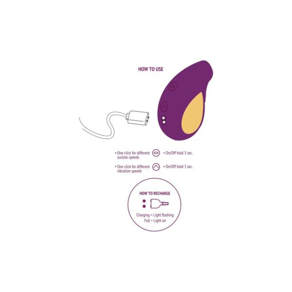 Vibrator Toy Joy Purple - Image 6